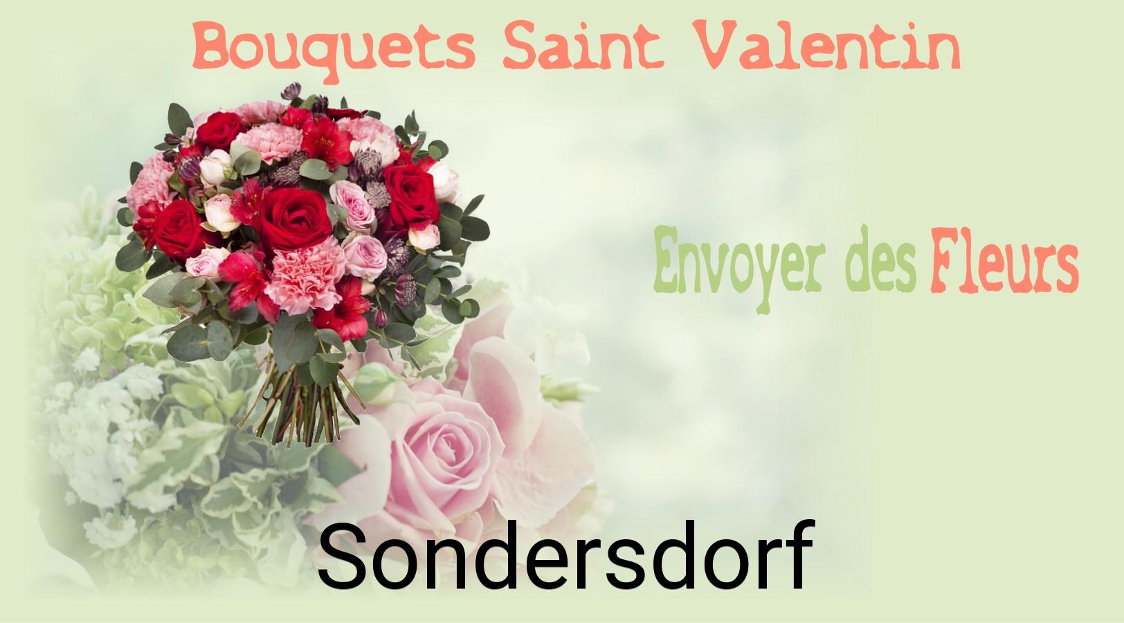 Roses de Saint-Valentin livrées à Sondersdorf